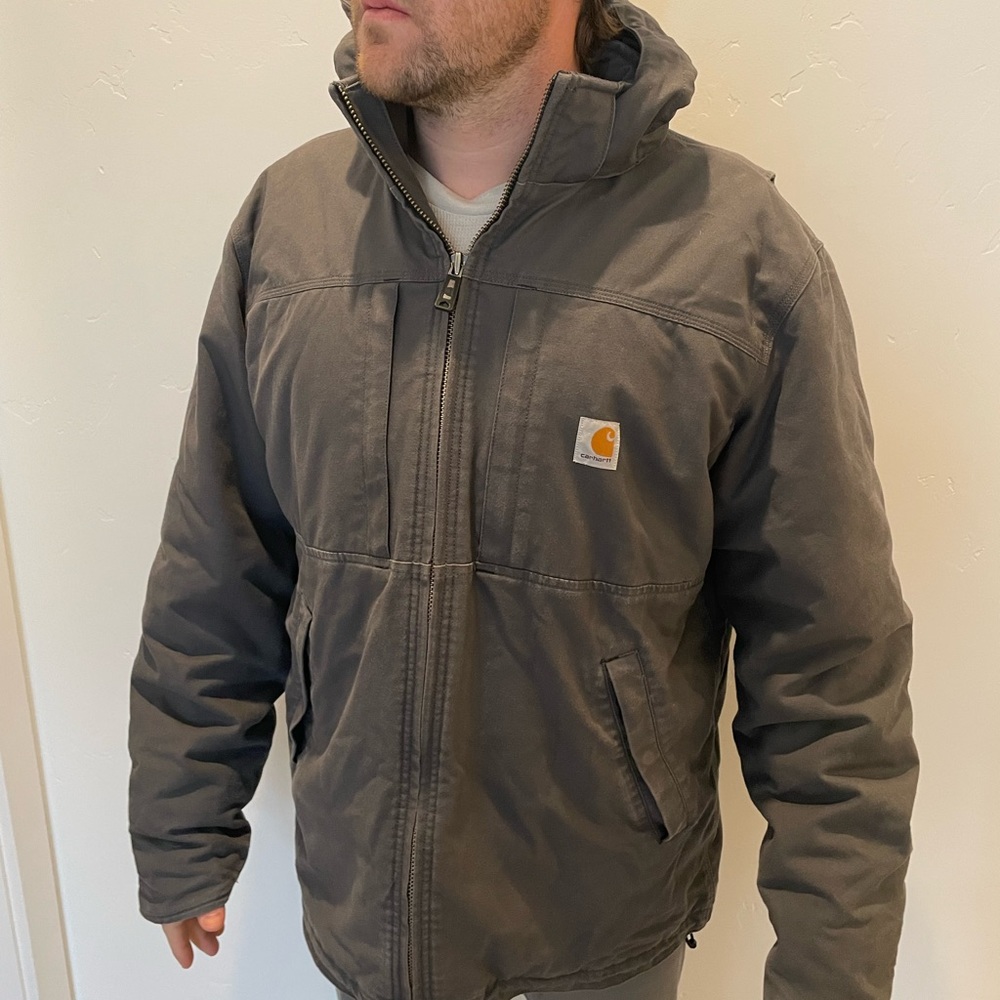 Like New Carhartt Jacket with removable hood
